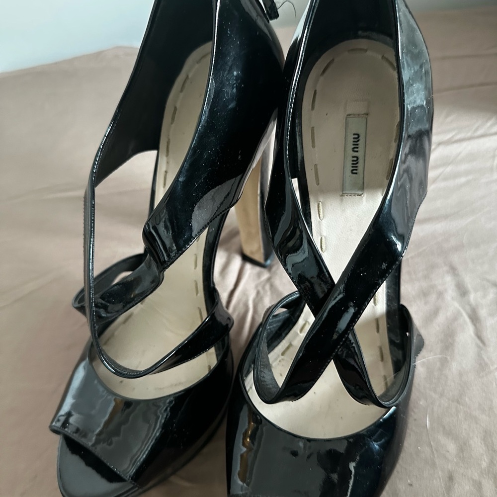 Miu Miu Black Women's Heels Sz.41